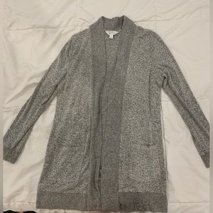Grey Midlength Sweater